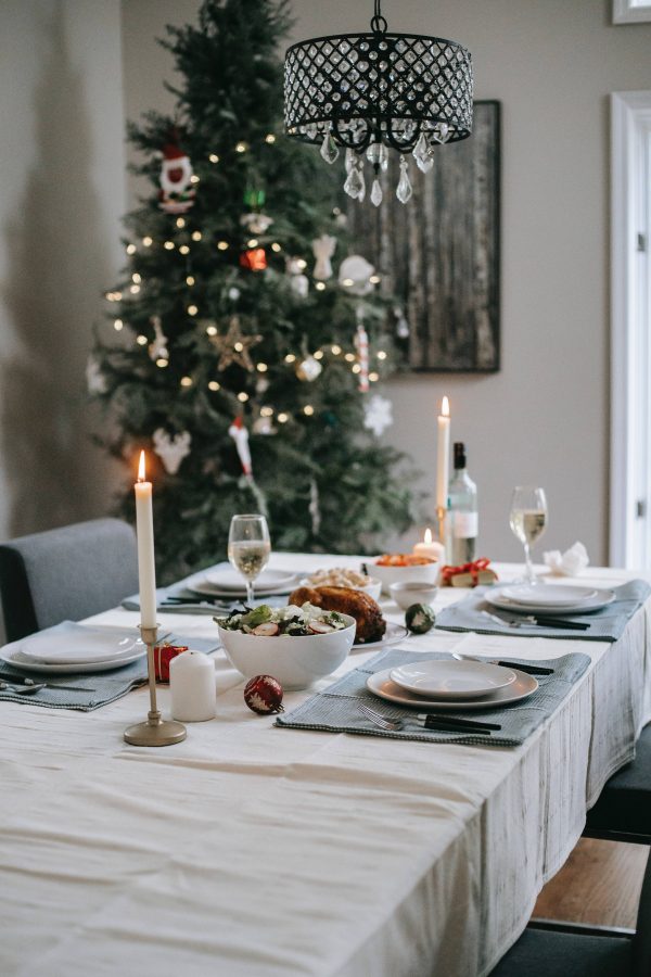 Repas de noël femme enceinte