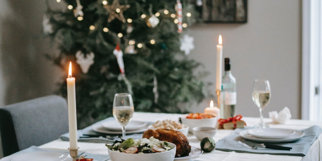 Repas de noël femme enceinte